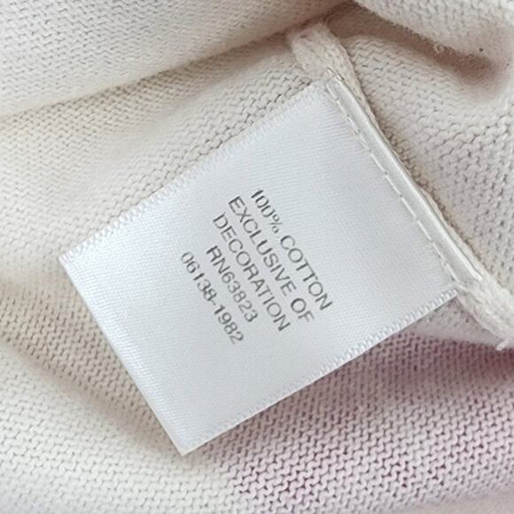 CHRISTOPHER & BANKS Purple Polka Dot Button Cotton Cardigan Womens Size Small S - Picture 6 of 6